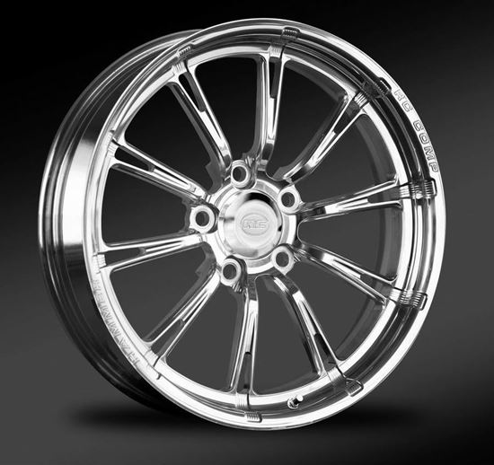 Picture of RC Components Comp Series Hammer Front Runner 17x4.5 2.25bs 5x4.75bp Polished