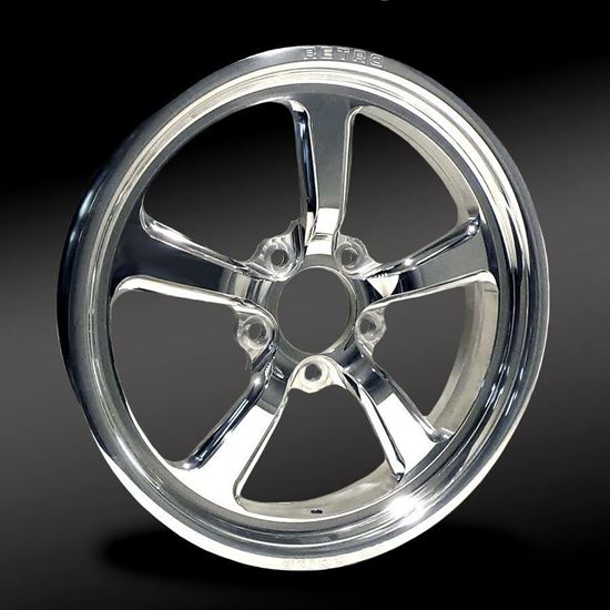 Picture of RC Components Comp Series Retro Front Runner 17x4.5 2.25bs 5x4.75bp Polished